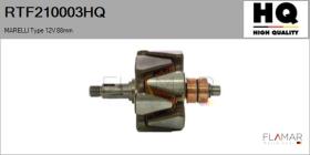 HQ RTF210003HQ - ROTOR NUEVO MARELLI Type 12V 88,00mm