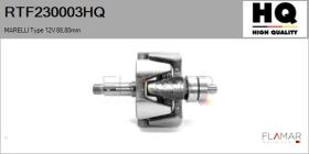 HQ RTF230003HQ - ROTOR NUEVO MARELLI Type 12V 88,80mm