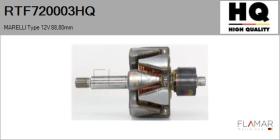 HQ RTF720003HQ - ROTOR NUEVO MARELLI Type 12V 88,80mm