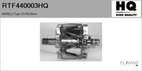 HQ RTF440003HQ - ROTOR NUEVO MARELLI Type 12V 99,50mm