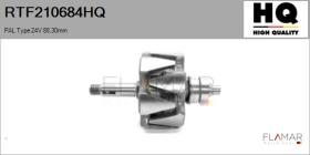 HQ RTF210684HQ - ROTOR NUEVO PAL Type 24V 88,30mm
