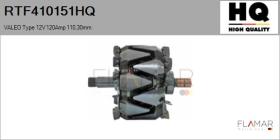 HQ RTF410151HQ - ROTOR NUEVO VALEO Type 12V 120Amp 110,30mm
