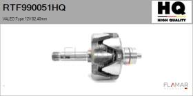 HQ RTF990051HQ - ROTOR NUEVO VALEO Type 12V 82,40mm