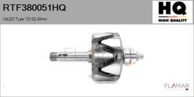 HQ RTF380051HQ - ROTOR NUEVO VALEO Type 12V 82,40mm