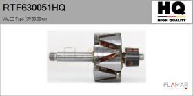 HQ RTF630051HQ - ROTOR NUEVO VALEO Type 12V 88,30mm