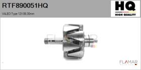 HQ RTF890051HQ - ROTOR NUEVO VALEO Type 12V 88,30mm
