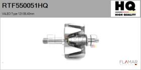 HQ RTF550051HQ - ROTOR NUEVO VALEO Type 12V 88,40mm