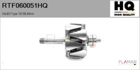 HQ RTF060051HQ - ROTOR NUEVO VALEO Type 12V 88,40mm