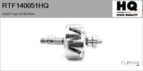 HQ RTF140051HQ - ROTOR NUEVO VALEO Type 12V 88,40mm