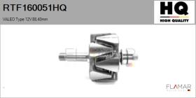HQ RTF160051HQ - ROTOR NUEVO VALEO Type 12V 88,40mm