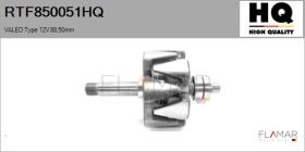 HQ RTF850051HQ - ROTOR NUEVO VALEO Type 12V 88,50mm