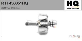 HQ RTF450051HQ - ROTOR NUEVO VALEO Type 12V 88,50mm