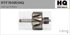 HQ RTF701051HQ - ROTOR NUEVO VALEO Type 12V 89,50mm