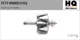 HQ RTF490051HQ - ROTOR NUEVO VALEO Type 12V 89,50mm