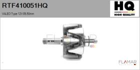 HQ RTF410051HQ - ROTOR NUEVO VALEO Type 12V 89,50mm