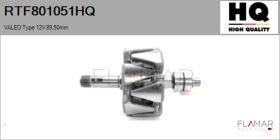 HQ RTF801051HQ - ROTOR NUEVO VALEO Type 12V 89,50mm