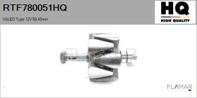 HQ RTF780051HQ - ROTOR NUEVO VALEO Type 12V 99,40mm
