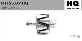 HQ RTF250051HQ - ROTOR NUEVO VALEO Type 12V 99,40mm