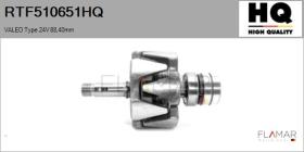HQ RTF510651HQ - ROTOR NUEVO VALEO Type 24V 88,40mm