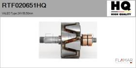 HQ RTF020651HQ - ROTOR NUEVO VALEO Type 24V 89,50mm