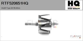HQ RTF520651HQ - ROTOR NUEVO VALEO Type 24V 99,40mm