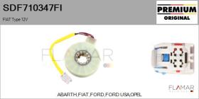 FIAT SDF710347FI - SENSOR ANGULO NUEVO ORIG. FIAT Type 12V