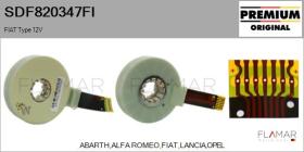 FIAT SDF820347FI - SENSOR ANGULO NUEVO ORIG. FIAT Type 12V
