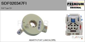 FIAT SDF020347FI - SENSOR ANGULO NUEVO ORIG. FIAT Type 12V