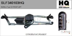 HQ SLF340103HQ - Sistema de lavado de parabrisas MARELLI Type 12V FRONT LEFT
