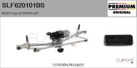 BOSCH SLF620101BS - SIST.LP. NUEVO ORIG. BOSCH Type 12V FRONT VHD