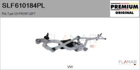 MAGNETON SLF610184PL - SIST.LP. NUEVO ORIG. PAL Type 12V FRONT VHD