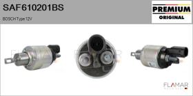 BOSCH SAF610201BS - SOLEN. NUEVO ORIG. BOSCH Type 12V