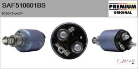BOSCH SAF510601BS - SOLEN. NUEVO ORIG. BOSCH Type 24V