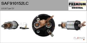 LUCAS SAF910152LC - SOLEN. NUEVO ORIG. LUCAS Type 12V