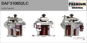 LUCAS SAF310652LC - SOLEN. NUEVO ORIG. LUCAS Type 24V