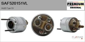 VALEO SAF520151VL - SOLEN. NUEVO ORIG. VALEO Type 12V