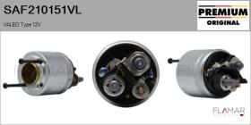 VALEO SAF210151VL - SOLEN. NUEVO ORIG. VALEO Type 12V