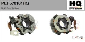 HQ PEF570101HQ - Soporte, escobillas de carbón BOSCH Type 12V 69mm