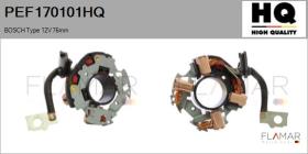 HQ PEF170101HQ - Soporte, escobillas de carbón BOSCH Type 12V 76mm