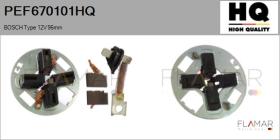 HQ PEF670101HQ - Soporte, escobillas de carbón BOSCH Type 12V 96mm