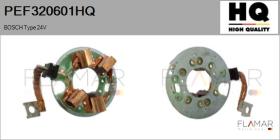 HQ PEF320601HQ - Soporte, escobillas de carbón BOSCH Type 24V