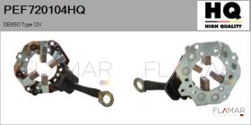 HQ PEF720104HQ - Soporte, escobillas de carbón DENSO Type 12V