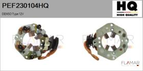 HQ PEF230104HQ - Soporte, escobillas de carbón DENSO Type 12V