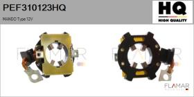 HQ PEF310123HQ - Soporte, escobillas de carbón MANDO Type 12V