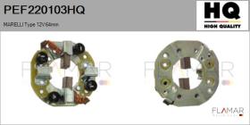 HQ PEF220103HQ - Soporte, escobillas de carbón MARELLI Type 12V 64mm