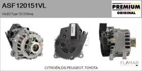 VALEO ASF120151VL - START&STOP NUEVO ORIG. VALEO Type 12V 210Amp