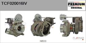 IVECO TCF020016IV - Turbocompresor