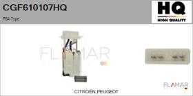 HQ CGF610107HQ - Unidad Alimentacion Combustible PSA