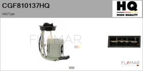 HQ CGF810137HQ - Unidad Alimentacion Combustible VW