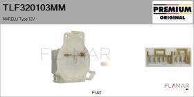 MARELLI TLF320103MM - UNID.CONTR. INTERVALO NUEVO ORIG. MARELLI Type 12V